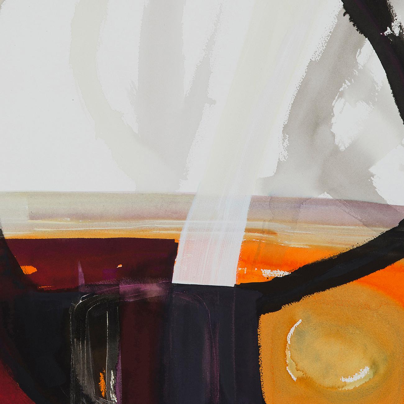 Liminal #7 (pittura astratta) - Painting Astratto di Irene Nelson 