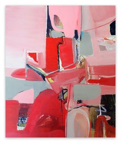 Untitled Red (peinture abstraite)