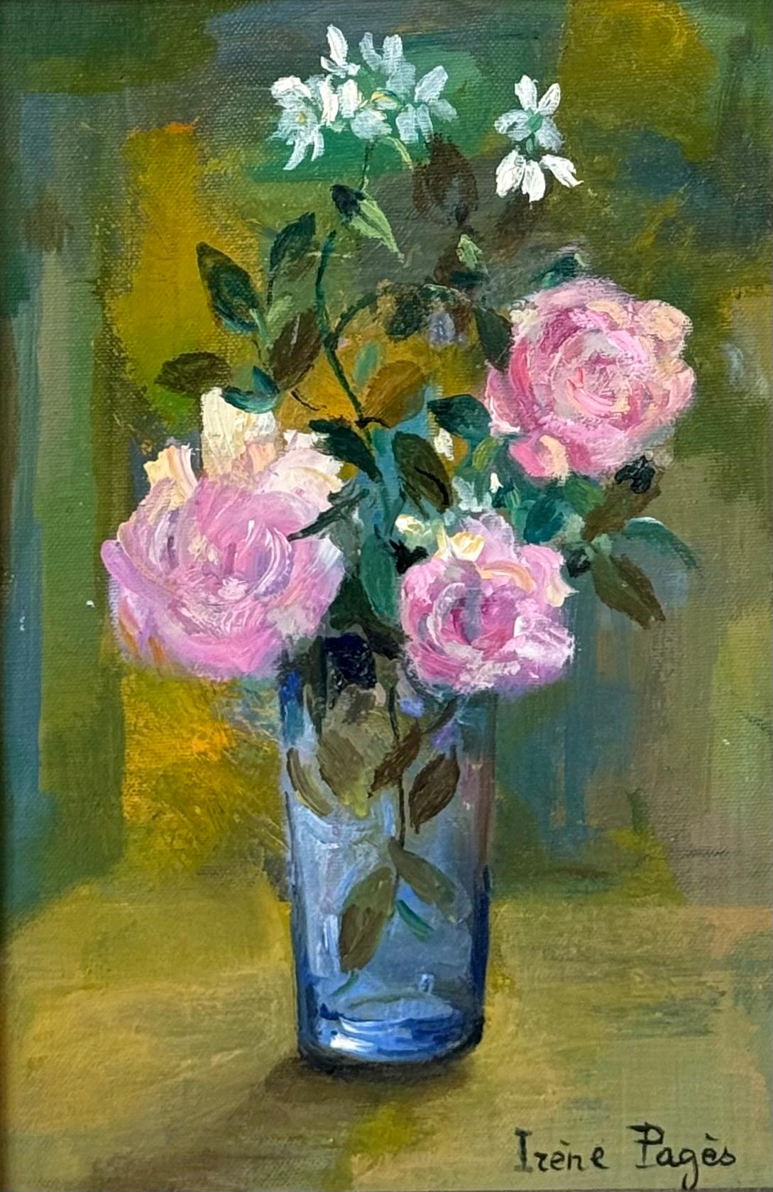 “Still Life with Pink Peonies”