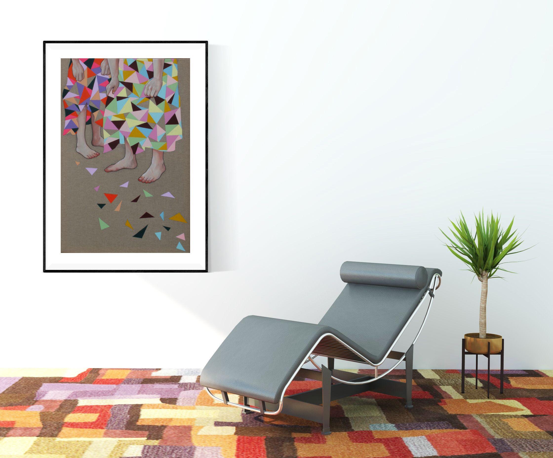 Le ore perse - Las horas perdidas, Pintura, Acrílico sobre lienzo 1
