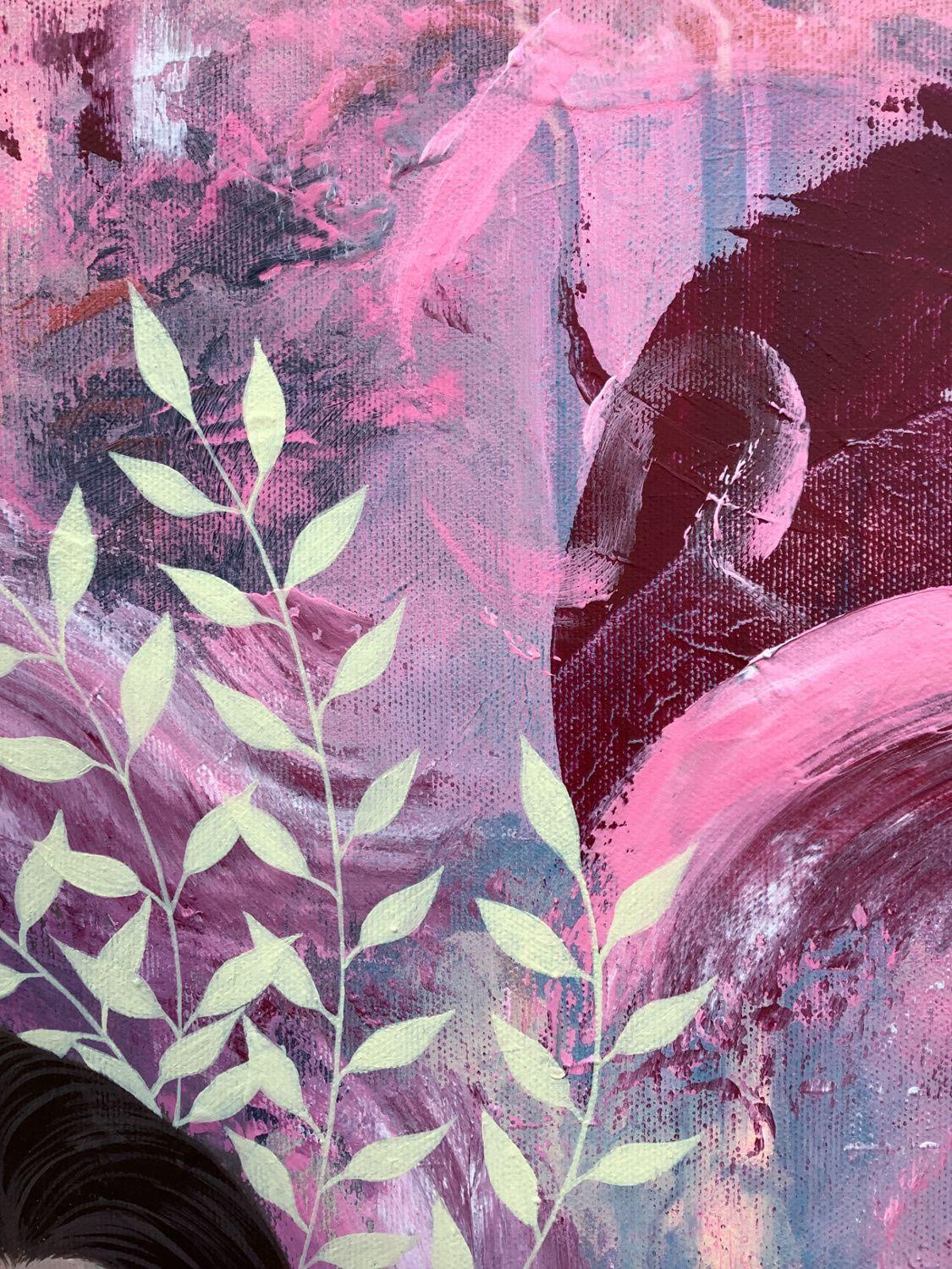 Lusus naturae, Gemälde, Acryl auf Leinwand im Angebot 1