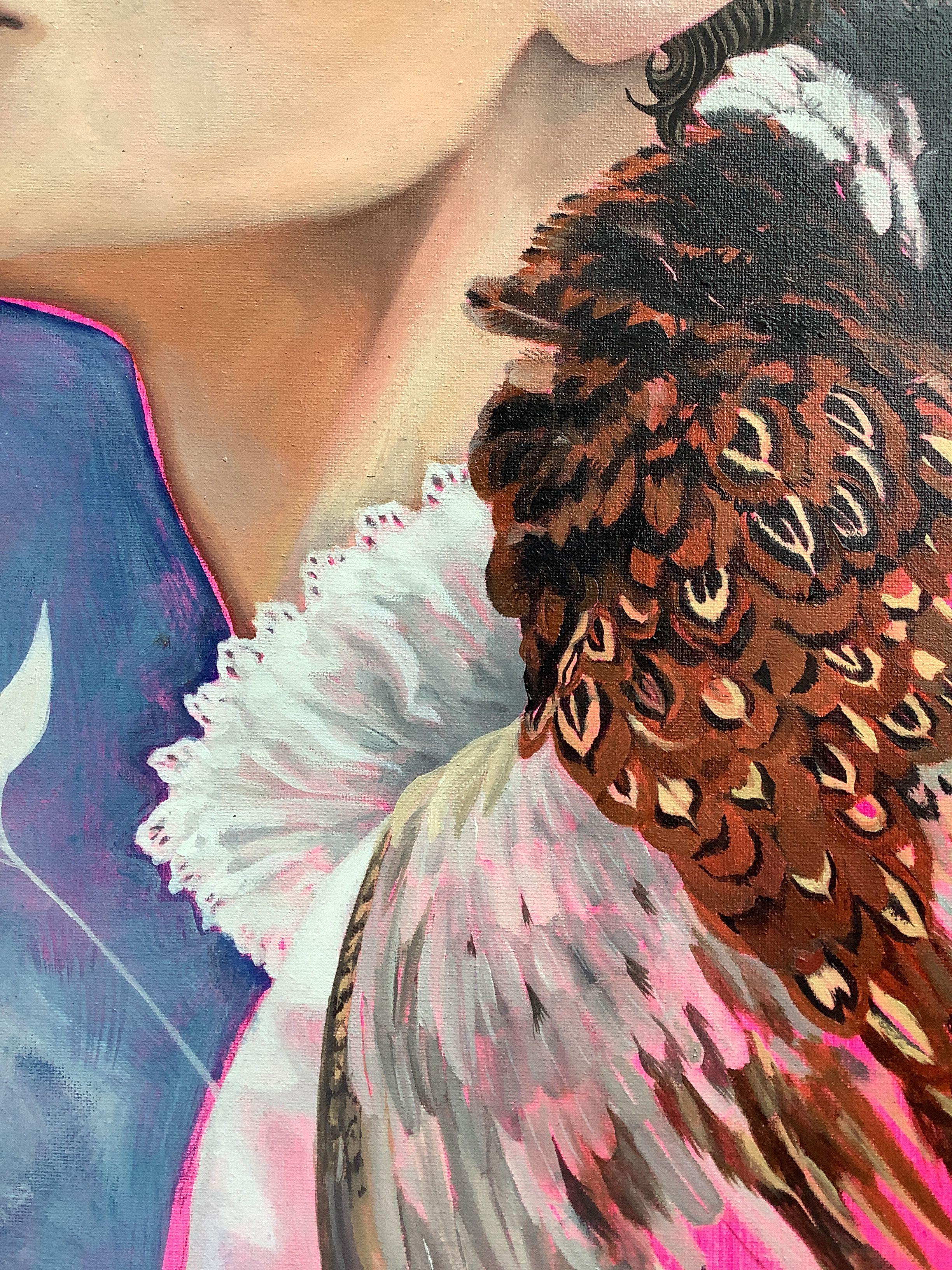 Sinopia, Painting, Oil on Canvas For Sale 2