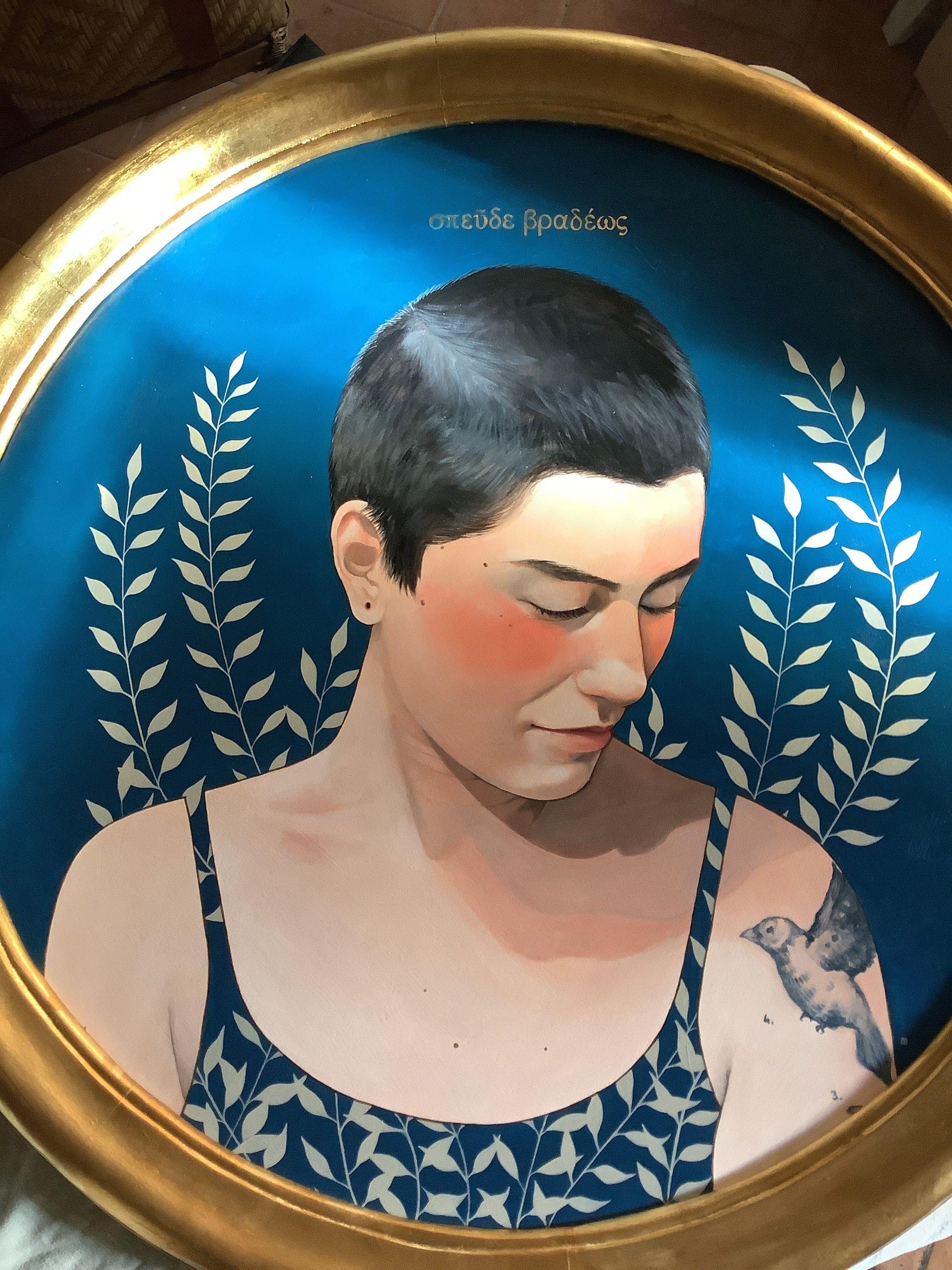 SpACude bradACos, Pintura, Acrílico sobre panel de madera - Painting Otro estilo de arte de Irene Raspollini