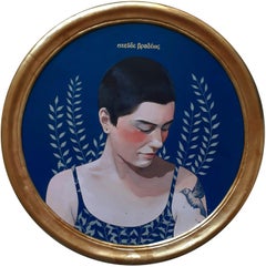 SpACude bradACos, Painting, Acrylic on Wood Panel