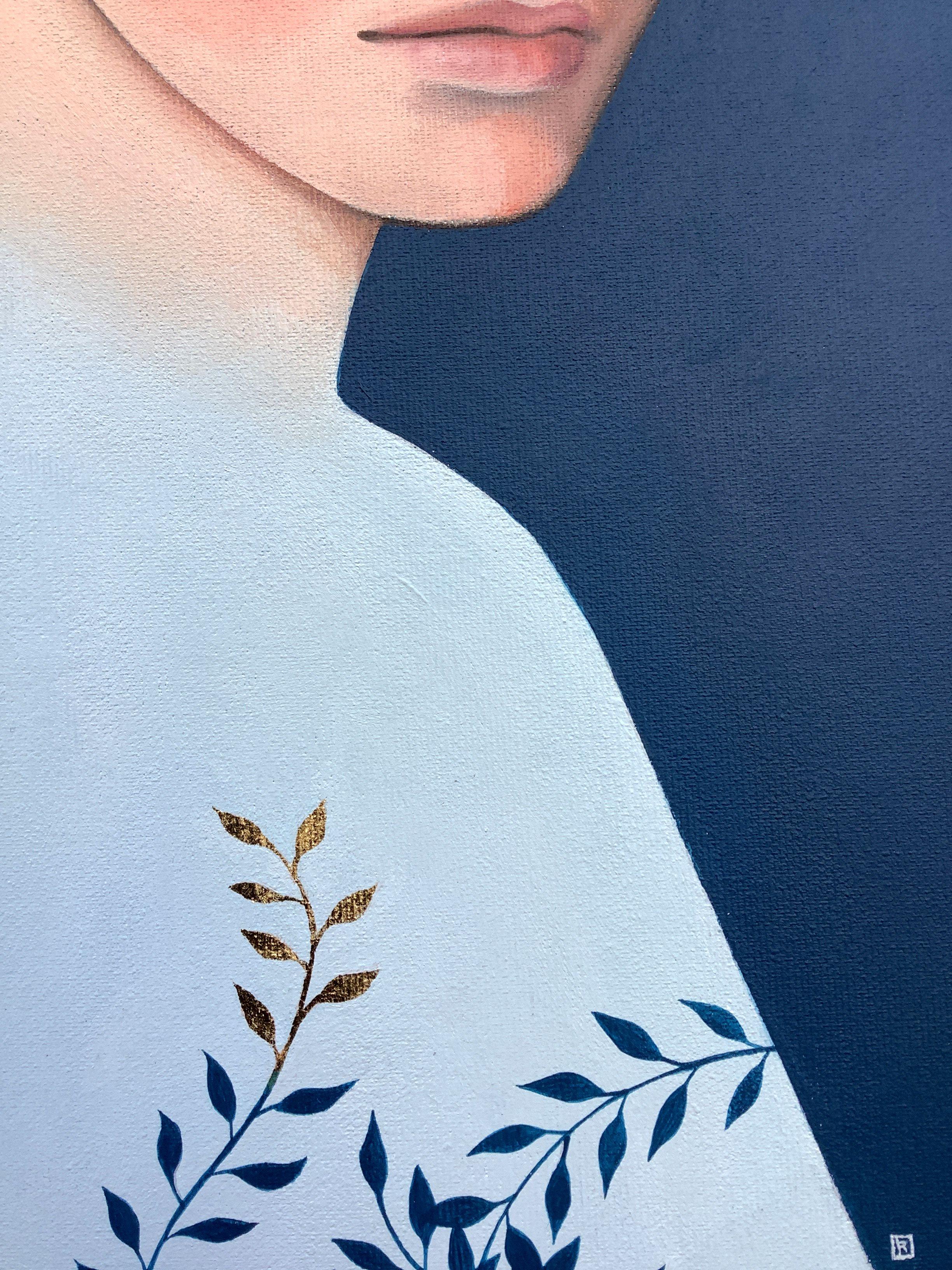Le temps de la récolte, peinture, acrylique sur toile en vente 1