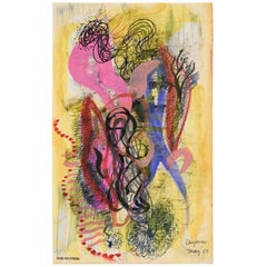 Irene Rice-Pereira Mixed-Media Abstract