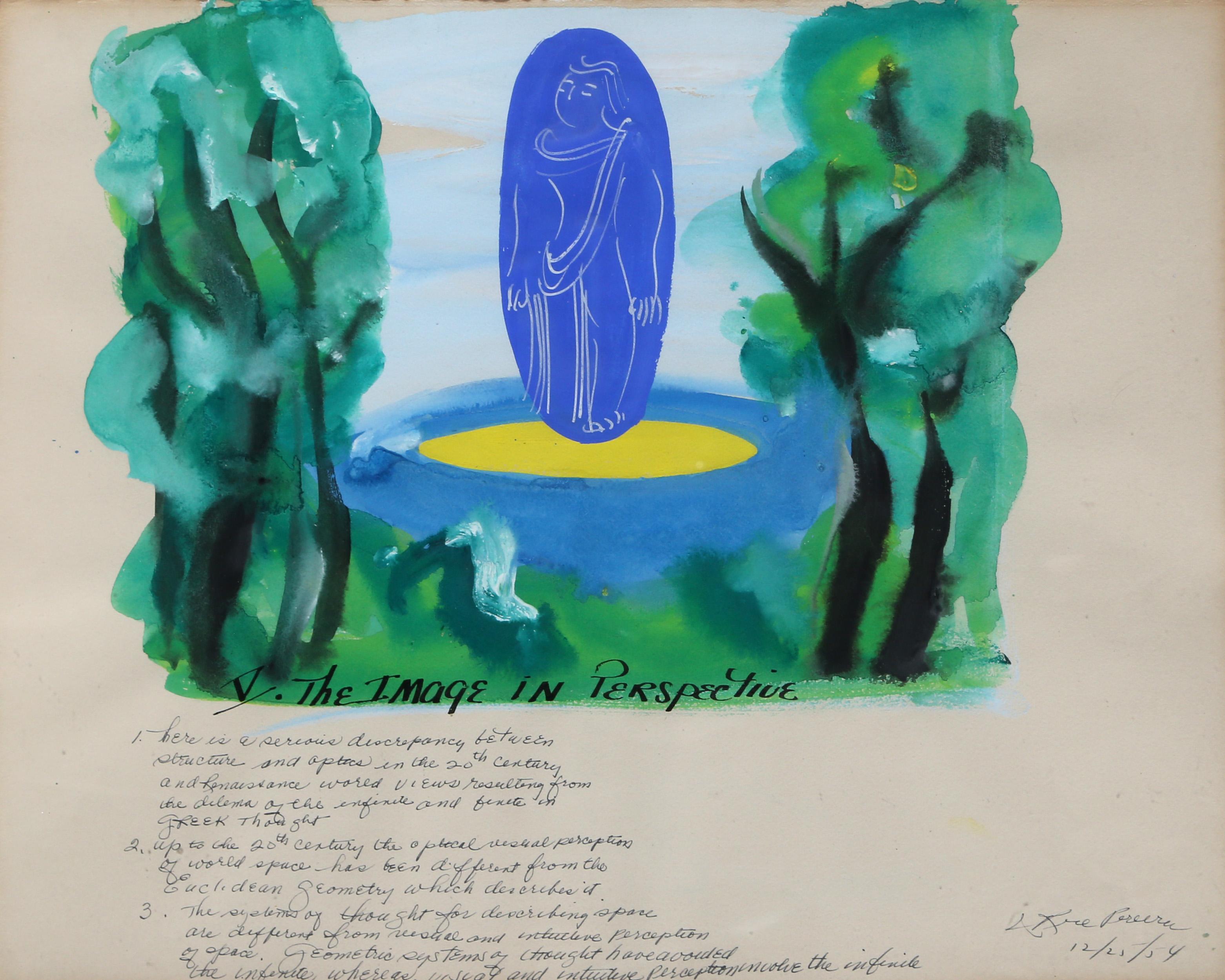 El Lapis V, 1954 Técnica mixta de Irene Rice Pereira en venta 1