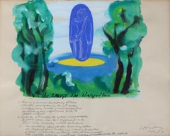 The Lapis V, 1954 Mixed Media by Irene Rice Pereira