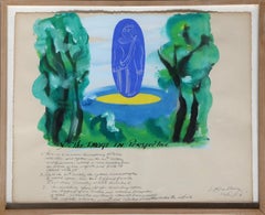 El Lapis V, 1954 Técnica mixta de Irene Rice Pereira