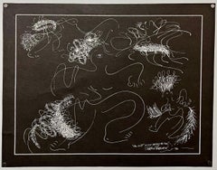 Irene Rice Pereira Modernist Gouache Drawing Painting Abstract Expressionist Art