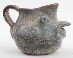 Irene Zevon Modern Art Ceramic Bird Pitcher 1956