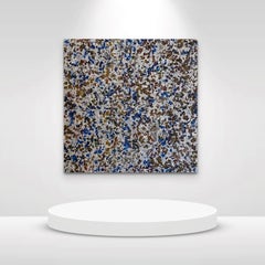 Grigio con ocra, blu