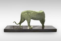 Irenee Rochard Art Deco Bronze Panther