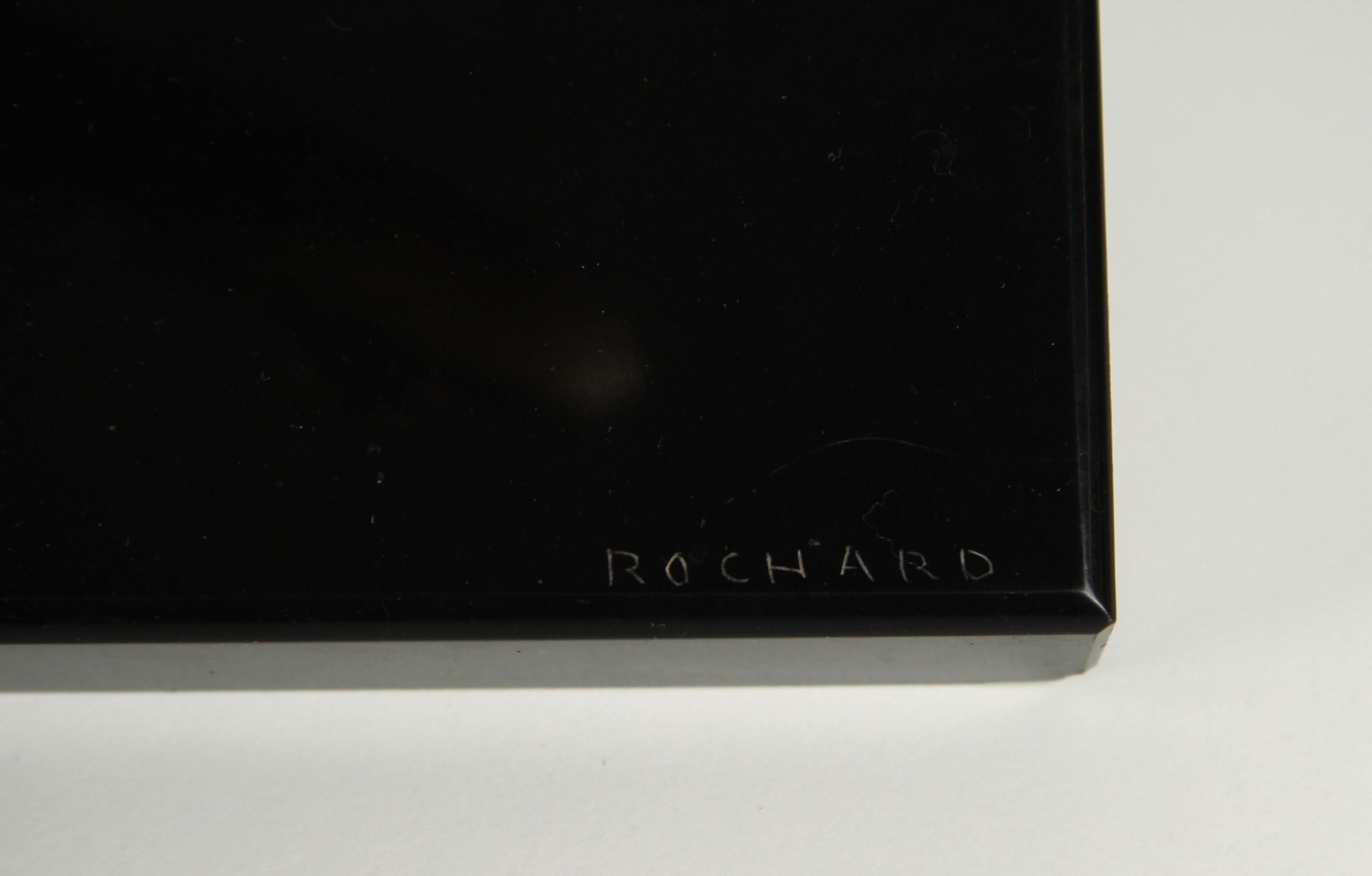 Cast Irénée Rochard Greyhound Sculpture, Silver-Plated, Art Deco, France For Sale