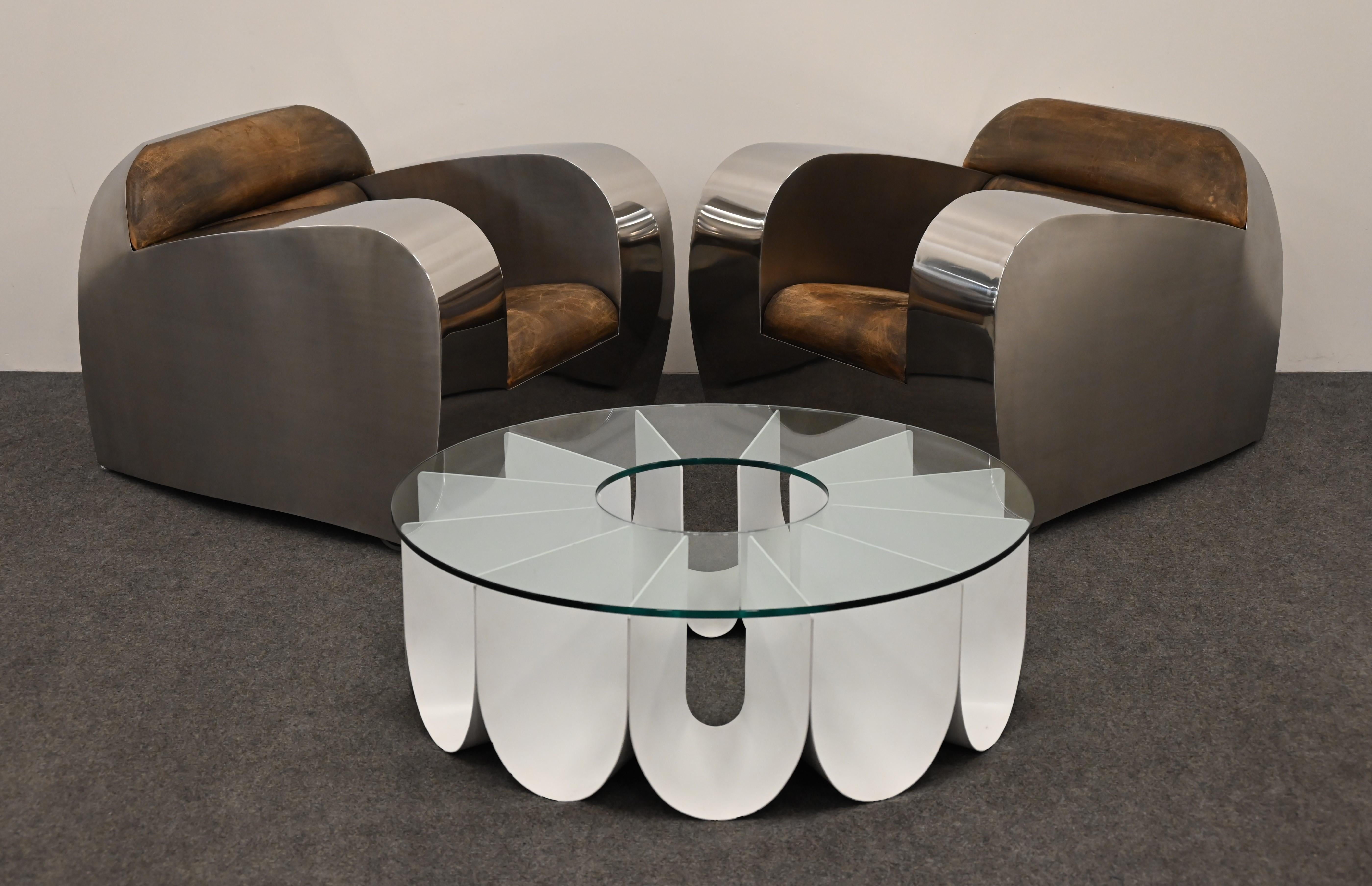 Iride Cocktail Table designed by Alessandro Busana for Roche Bobois, 2015 For Sale 6