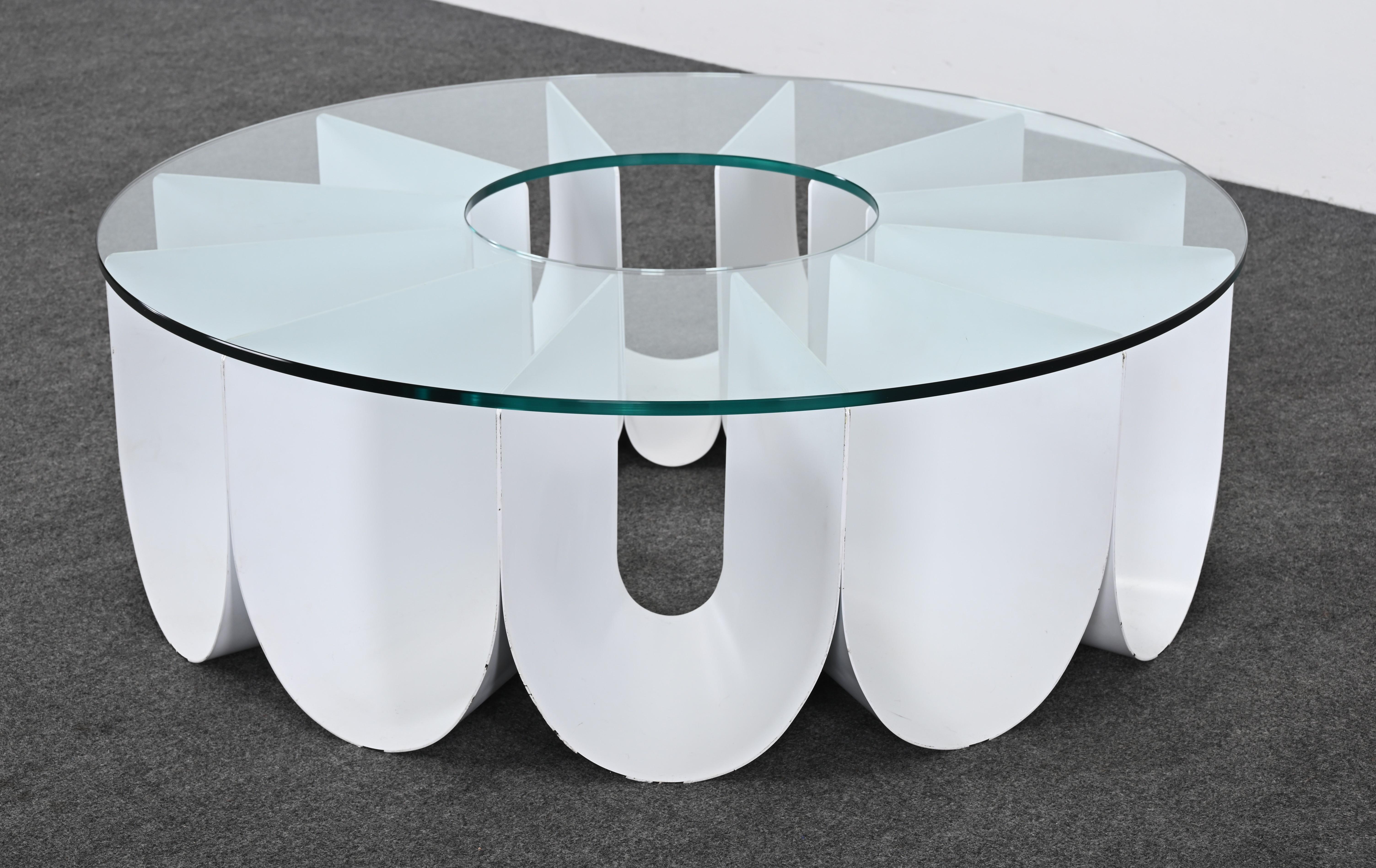 XXIe siècle et contemporain Table à cocktail Iride conçue par Alessandro Busana pour Roche Bobois, 2015