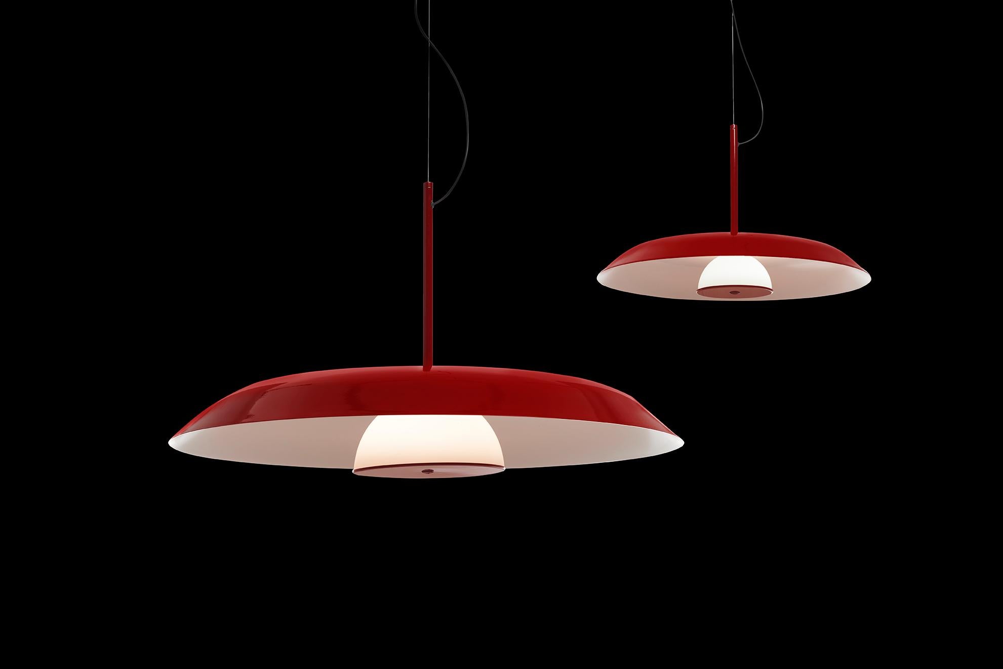 Contemporary Iride Suspension Lamp by Bellucci Mazzoni Progetti for Oluce For Sale