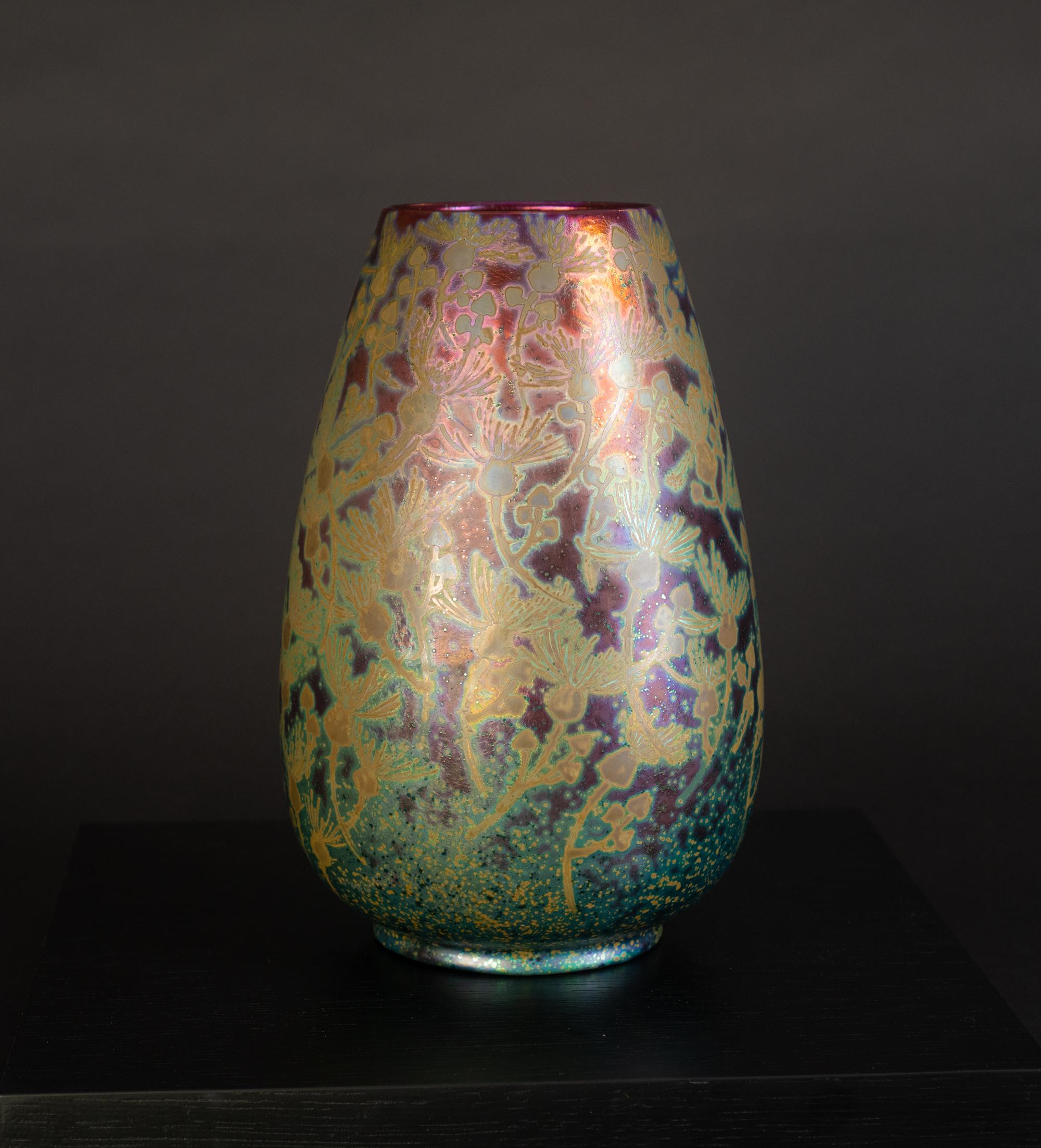 An encounter with Massier’s luster-glazed ceramics is an embarkation on an acid-colored trip, the sort of exploration which inspires deep reflection and requires transparency. Clement Massier, an accomplished ceramist born into a multi-generational