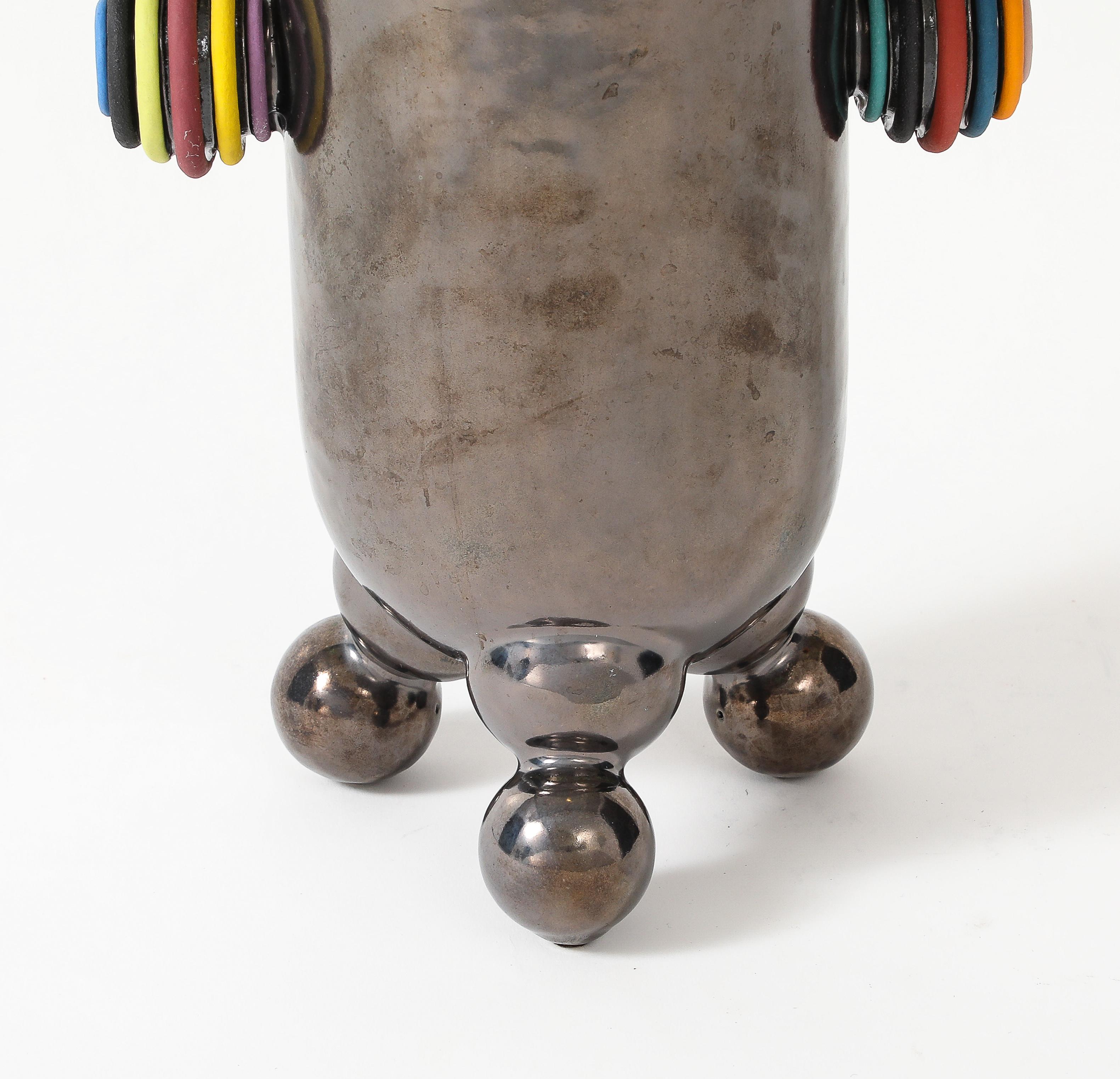 Contemporary Iridescent Ceramic 