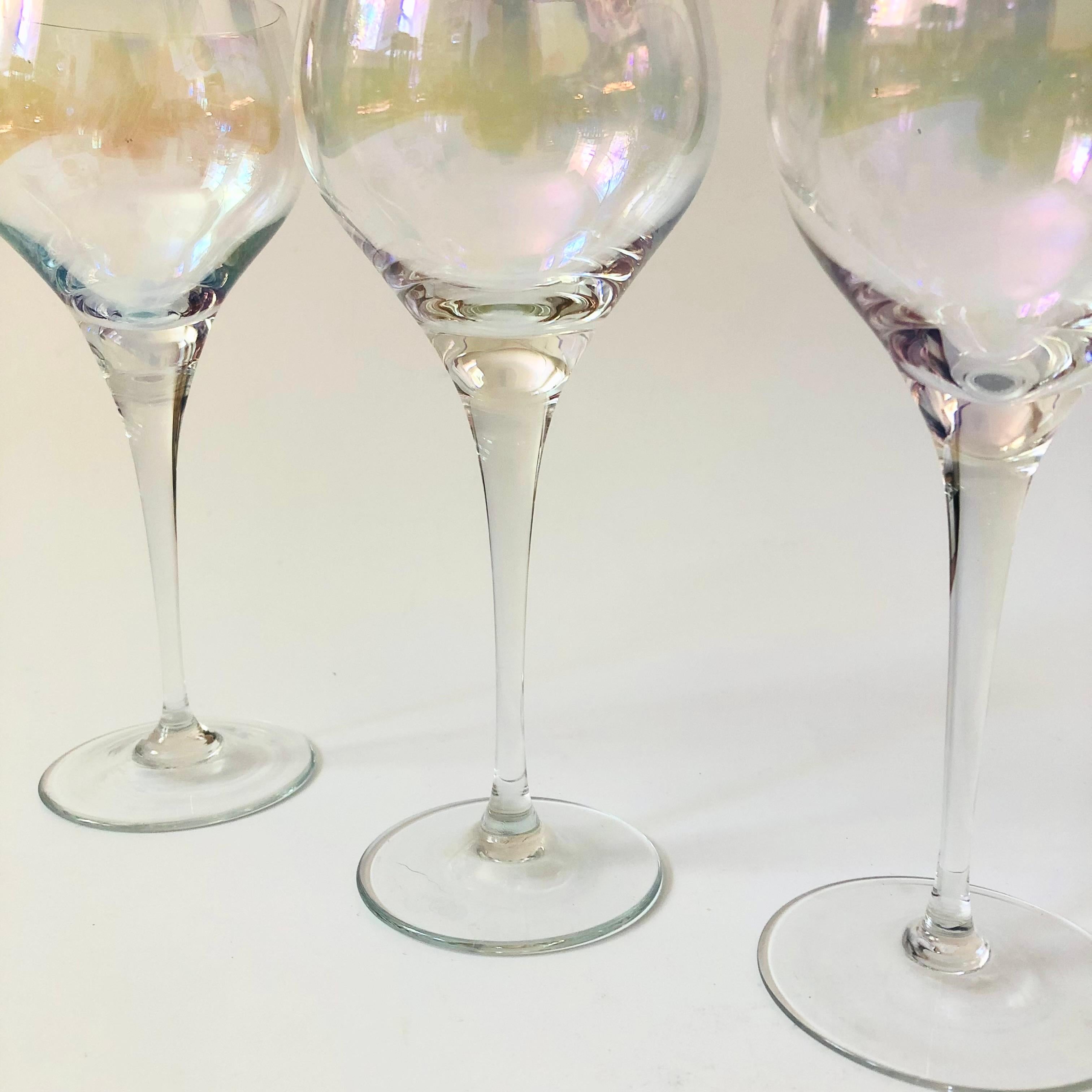 Copas Iridiscentes - Set de 4 siglo XX en venta