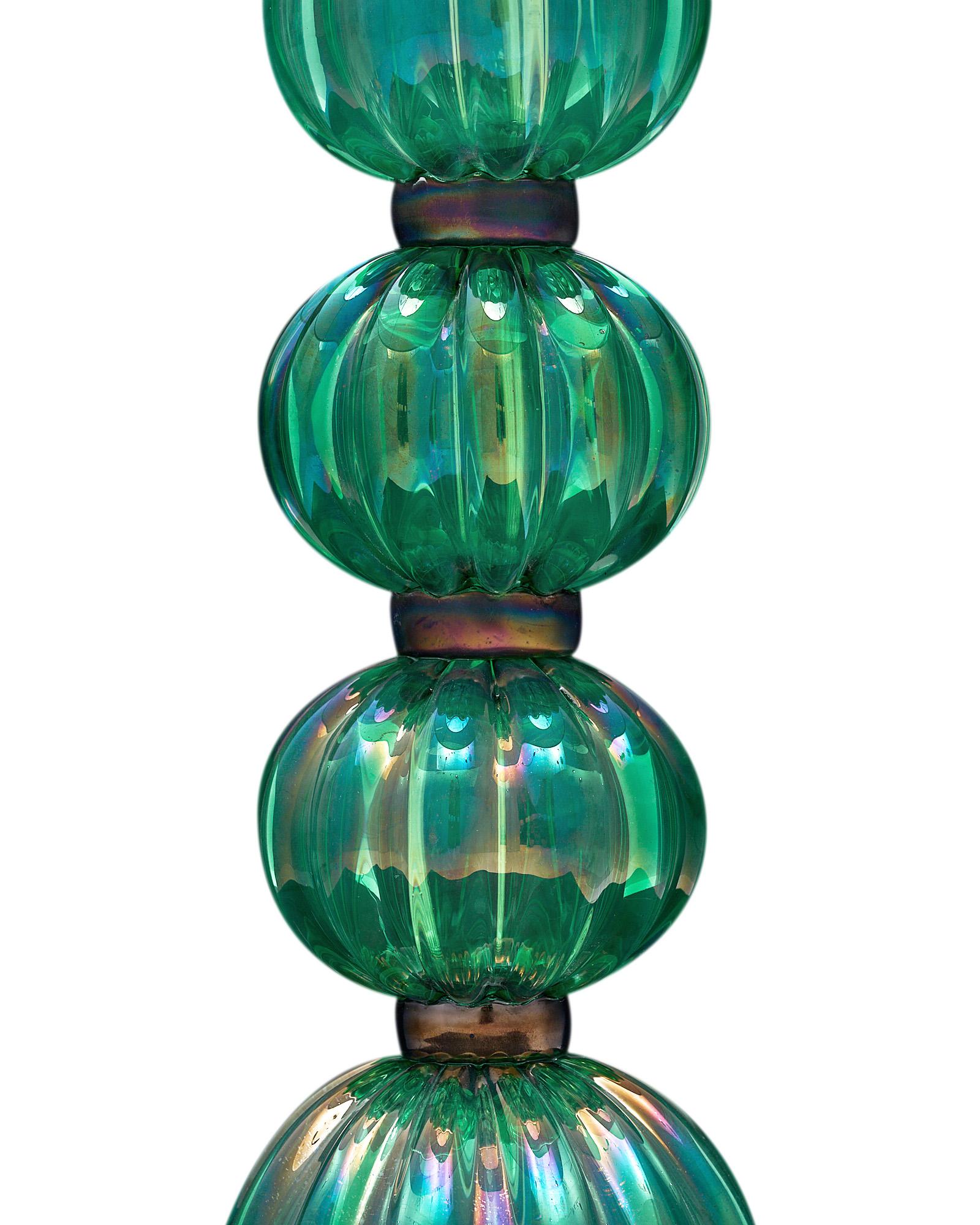 emerald green lamps