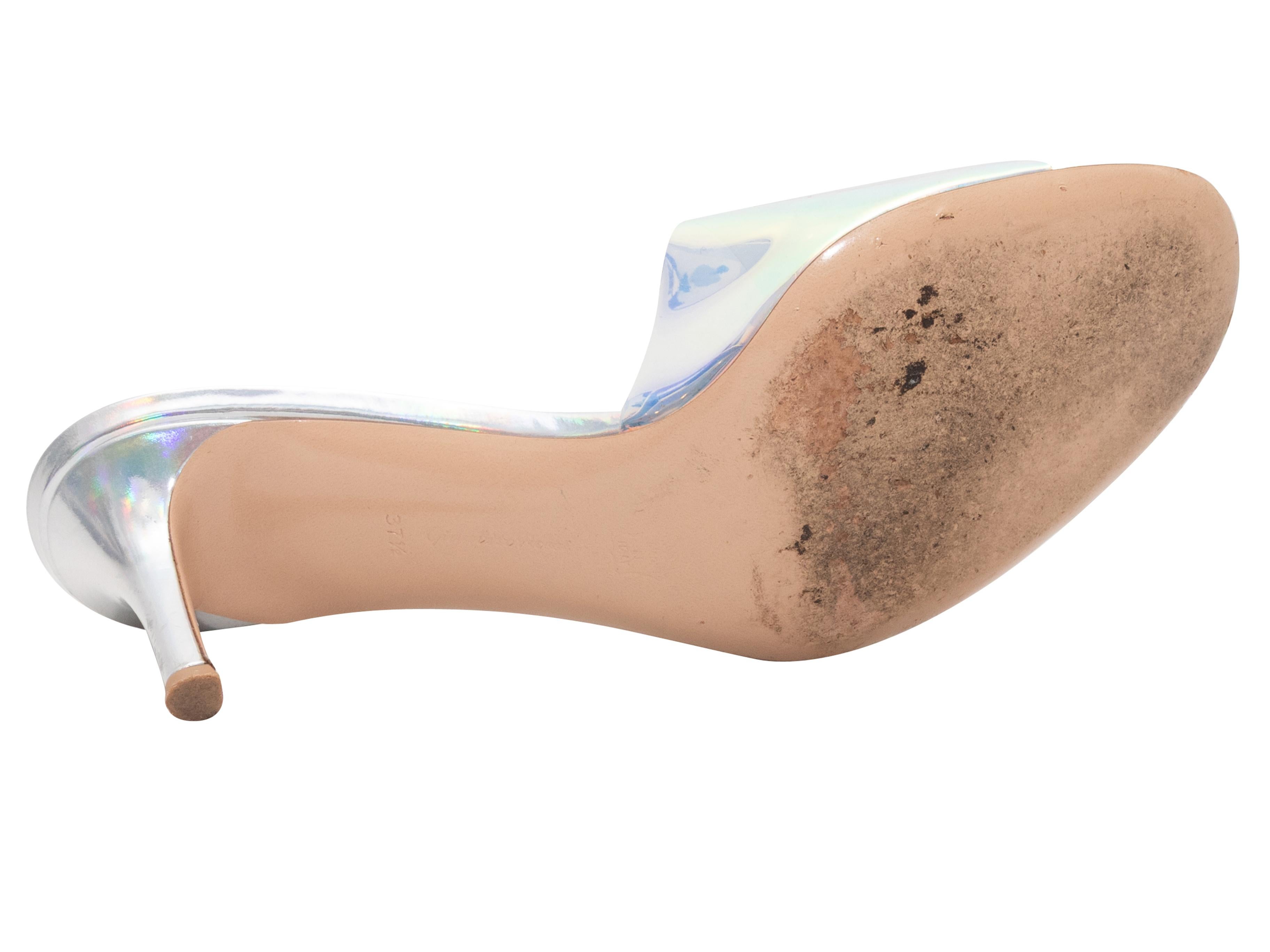 Escarpins à talons en PVC irisés Gianvito Rossi Taille 37.5 Pour femmes en vente