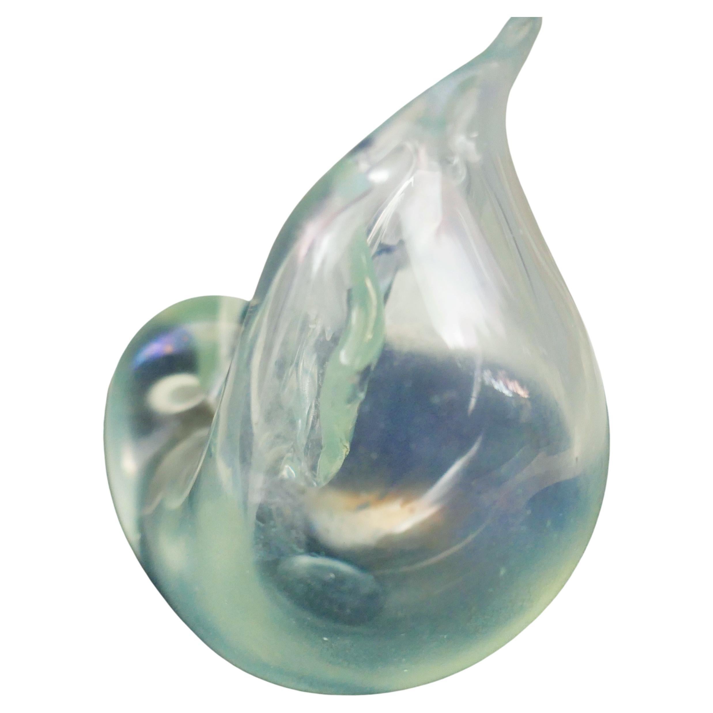 Mid-20th Century Iridescent glass by Venini & Co. attributed to Carlo Scarpa - Nautilus shell? in vendita
