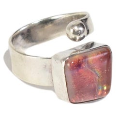 Iridescent Glass Ring