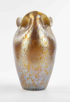 Iridescent Glass Vase Attr. to Loetz, 1930s