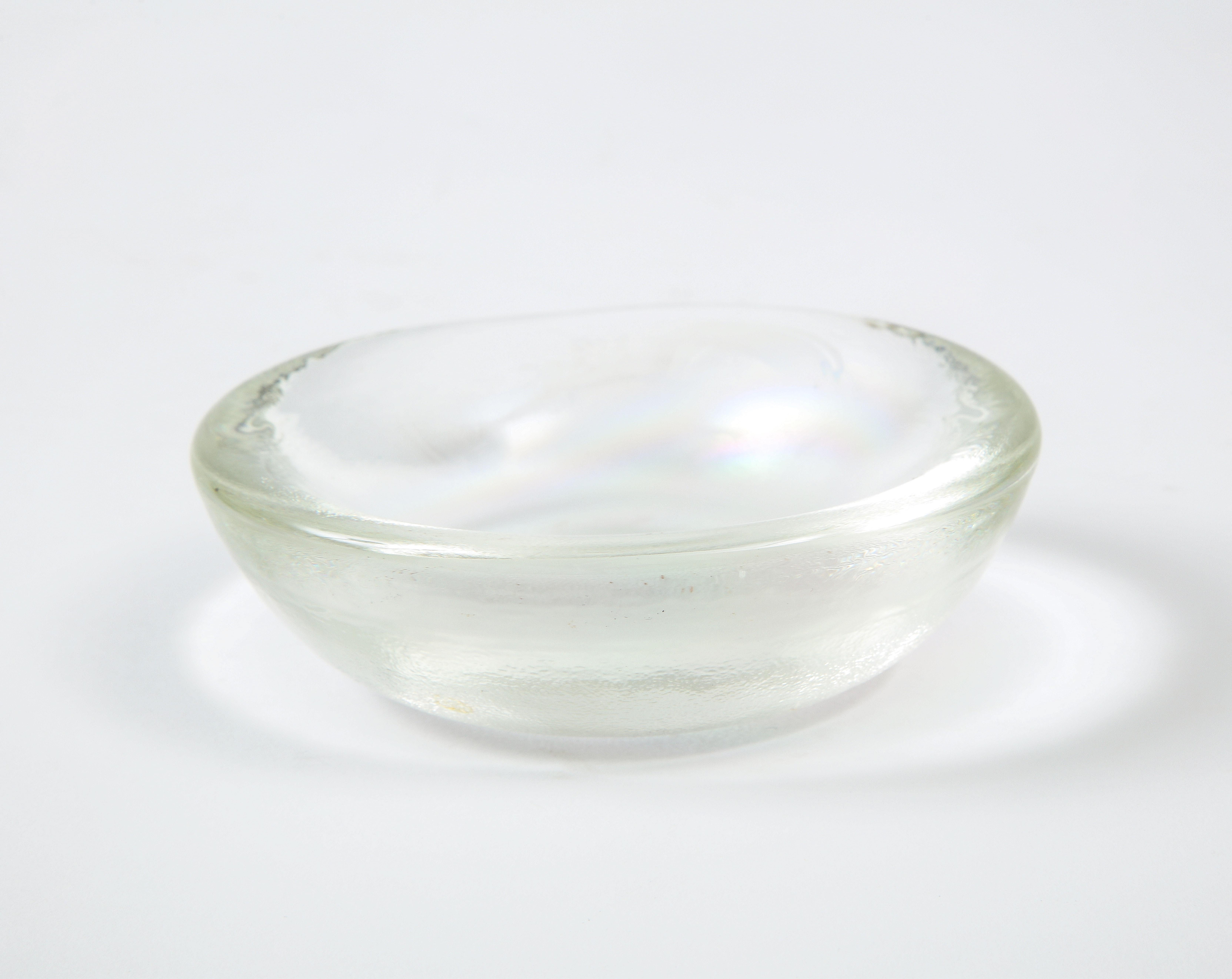 Mid-Century Modern Iridescent Glass 