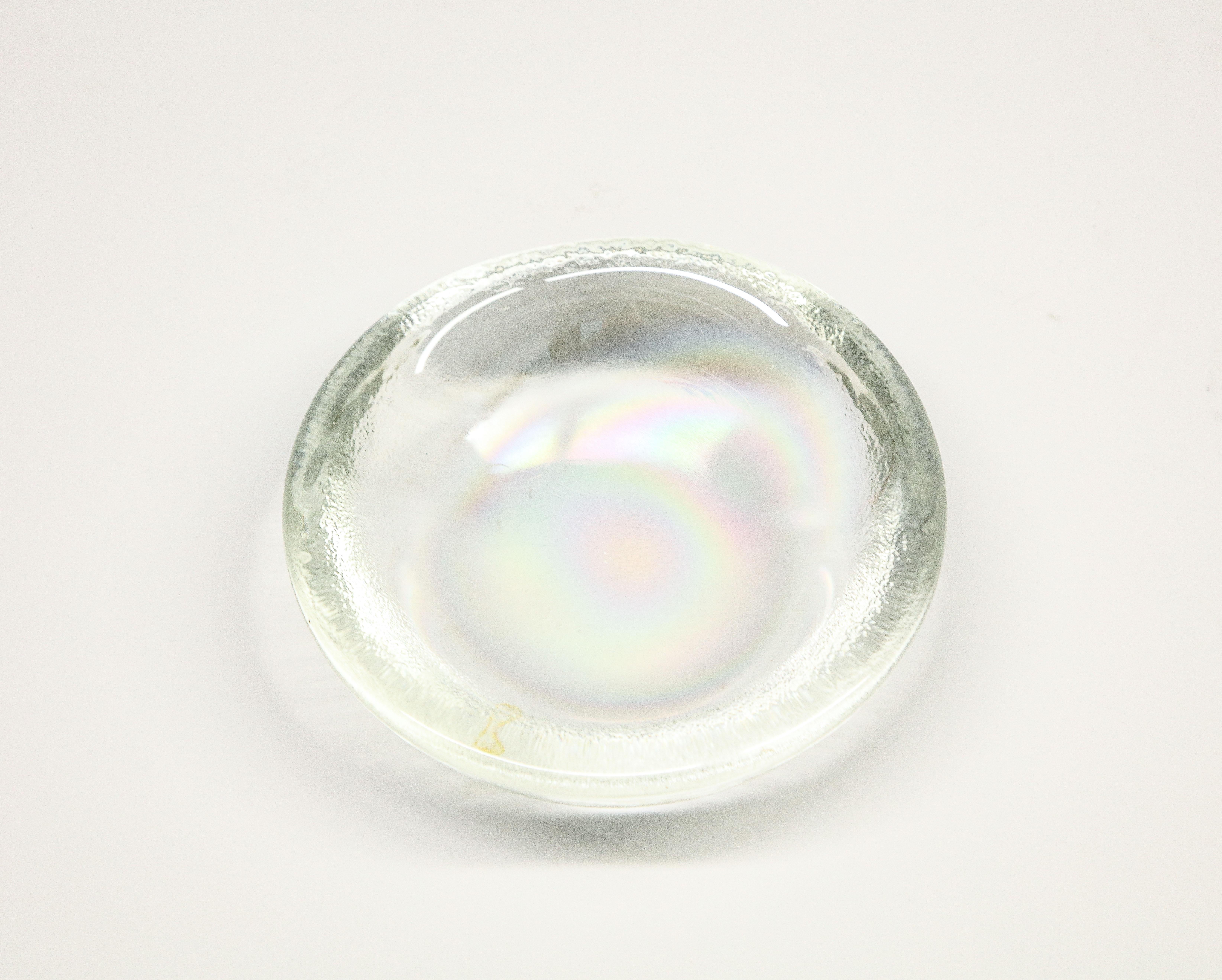 French Iridescent Glass 