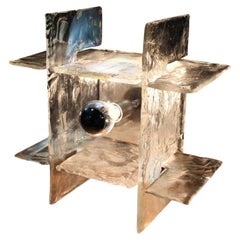 Applique murale en verre irisé - Carlo Nason pour AV Mazzega Italie, années 1960-1970