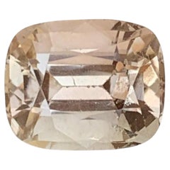 Iridescent Imperial Topaz 4.15 carats Cushion Cut Natural Pakistani Gemstone