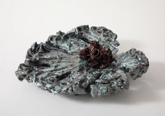 "Iridescent Leaf Tray", by Colleen Carlson