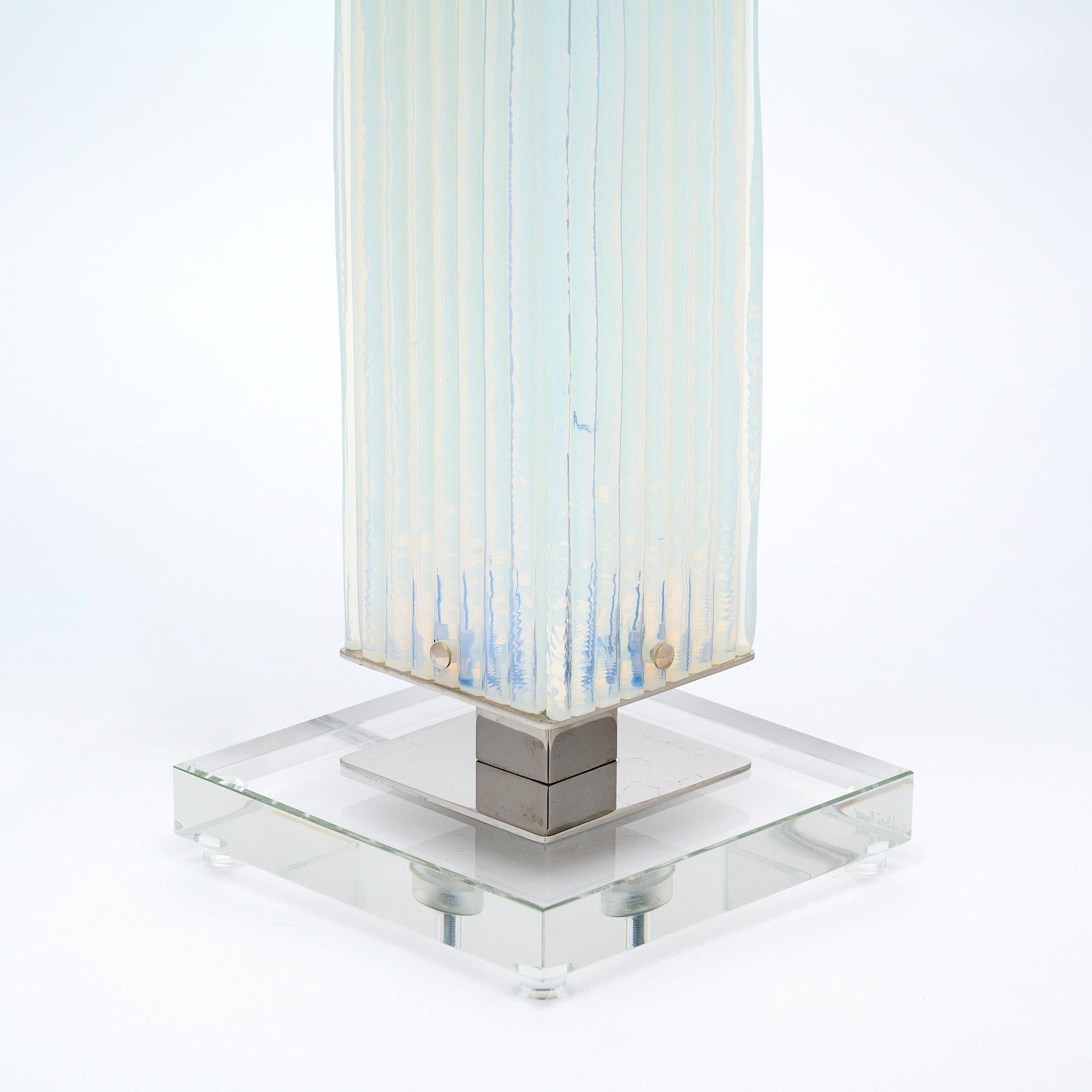 Verre de Murano Lampes de Murano iridescentes en vente