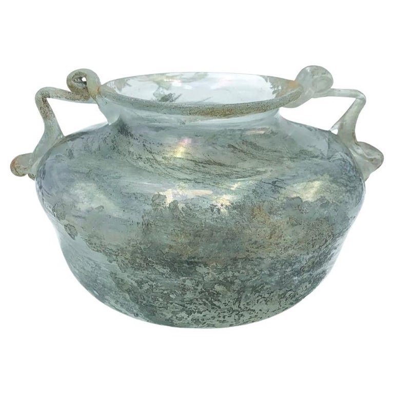 Scavo Iridescent Scavo Glass Vase by Cenedese 1930s For Sale at 1stDibs