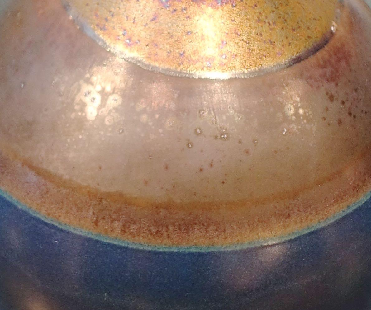 copper color vase