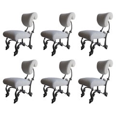 Iridium Ballet Chairs by Jordan Mozer, Set of 6