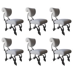 Iridium Ballet Chairs by Jordan Mozer, Set of 6