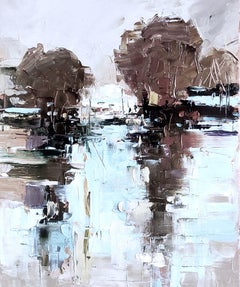 AFTER RAIN, Painting, Oil on Canvas