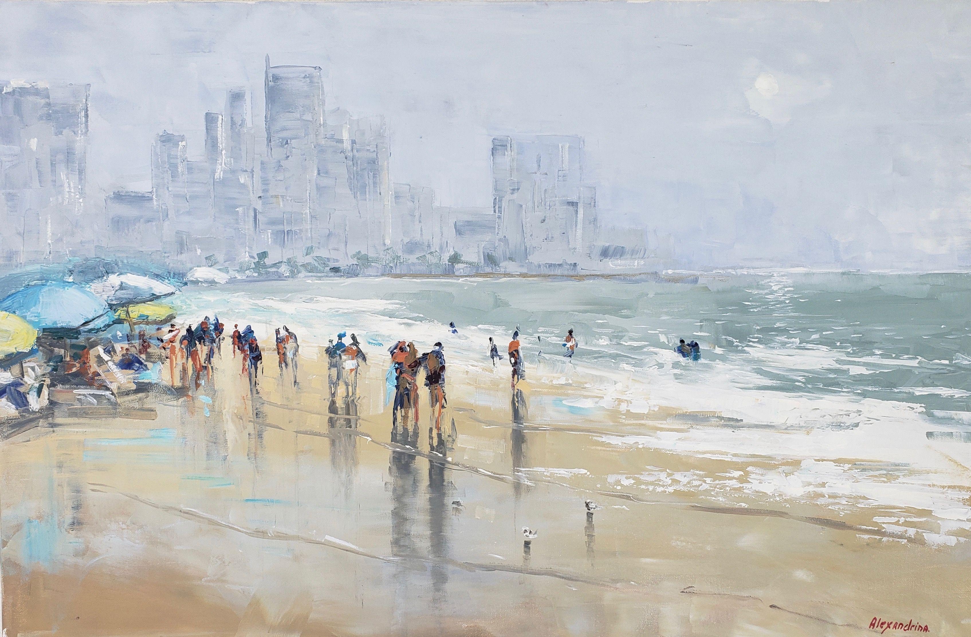 Irina Alexandrina's painting is guided by her all-consuming passion to share with the viewer the beauty and perfection of the universe, which we sometimes pass by in a hurry. His work contains elements that pay homage to the technique and skillful