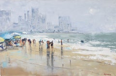 beach #2, Painting, Oil on Canvas