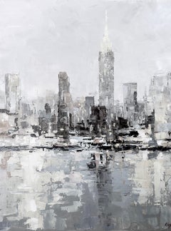 MANHATTAN, Painting, Oil on Canvas