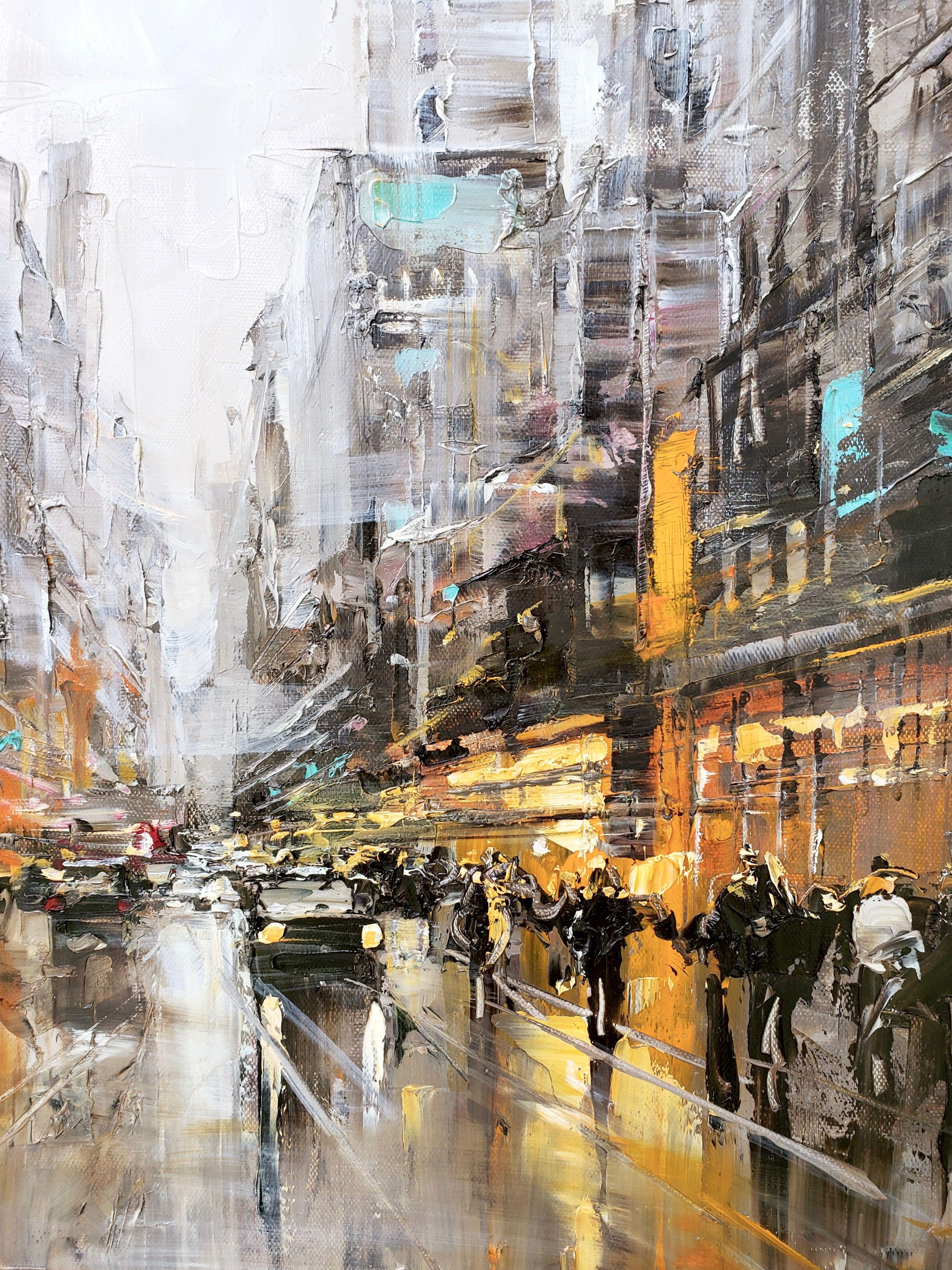 NUEVA YORK. MANHATTAN.  La pintura de Irina Alexandrina está guiada por su pasión incontenible por compartir con el espectador la belleza y la perfección del universo, que a veces pasamos de largo con prisas. Su obra contiene elementos que rinden