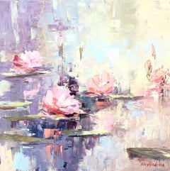 Ninfea #2., Pittura, Olio su tela