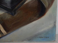 Irina Roudakoff Belotelkin "Natura morta con carciofo", 1960 ca.