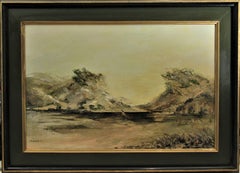 Paisaje con veleros