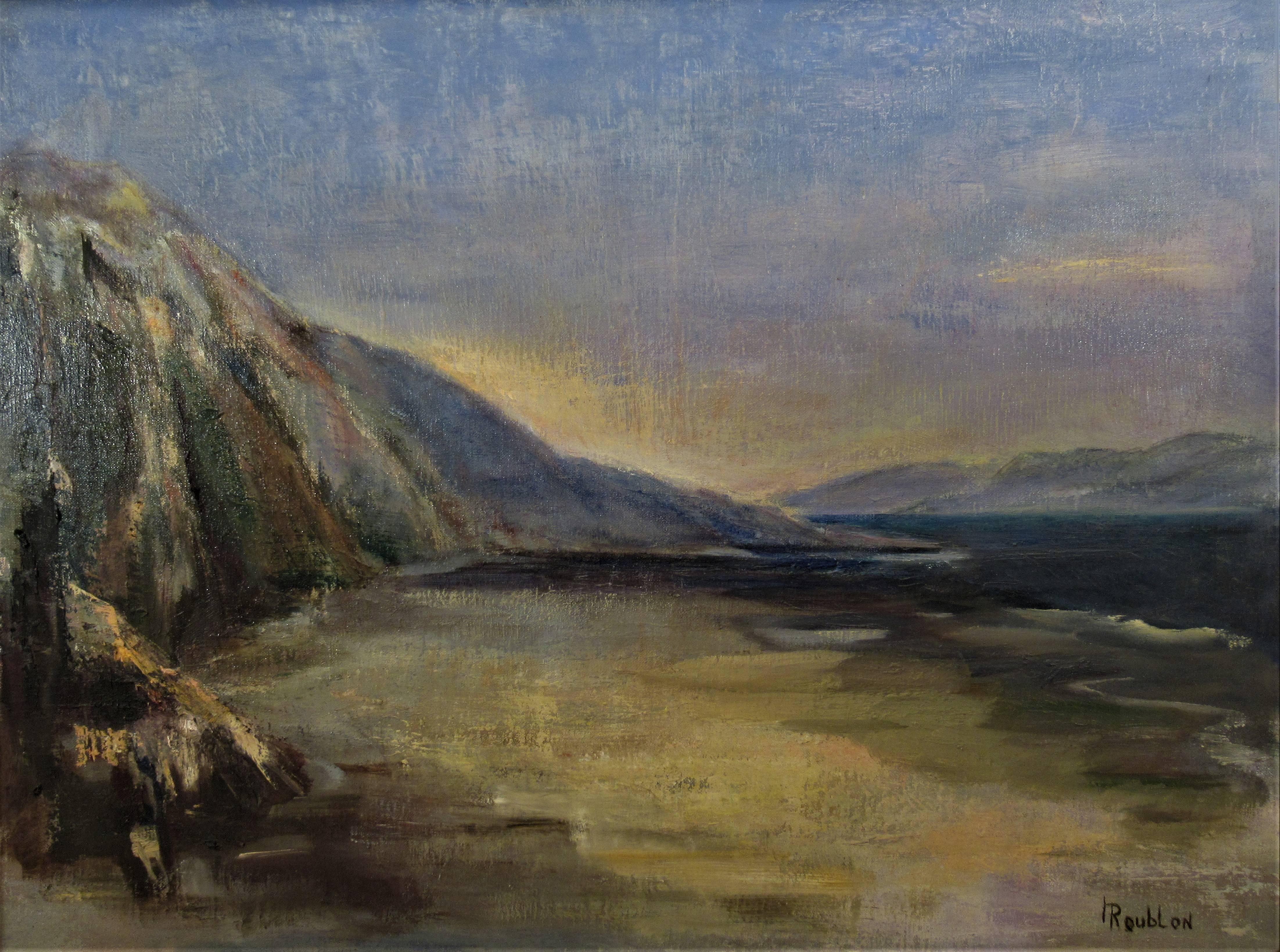 Paesaggio marino - Painting di Irina Belotelkin Roublon