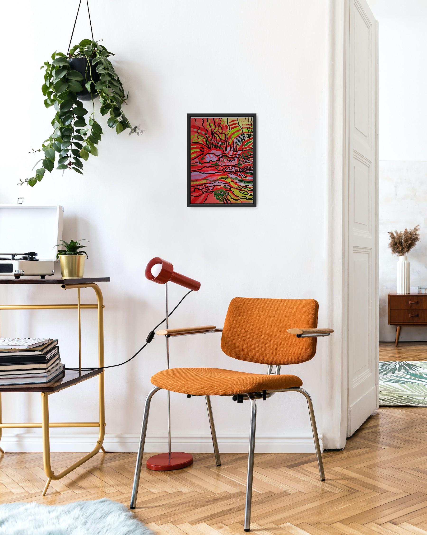 Ängste – Painting von Irina Burda 