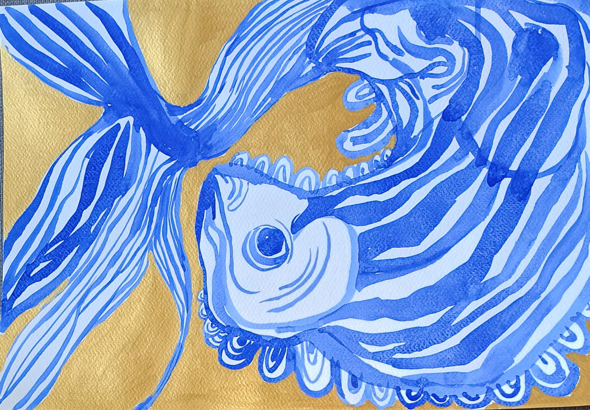 Irina Burda  Abstract Painting - Calm